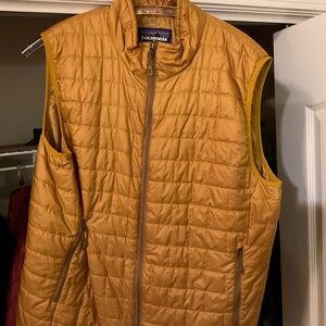 Patagonia Quilted Vest - Mustard Yellow
